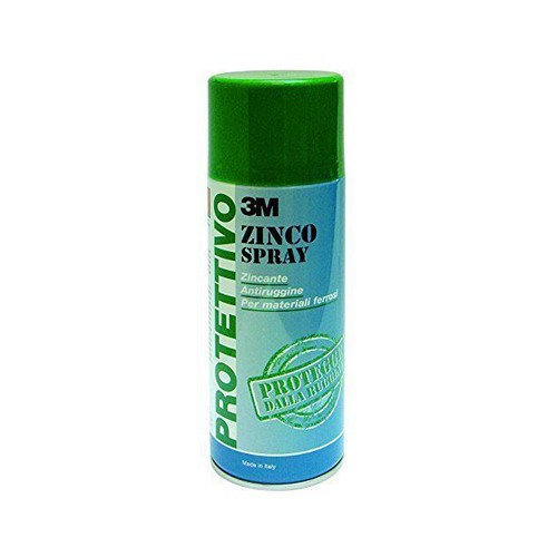 3M Zinco Spray - Antiruggine ideale per materiali ferrosi